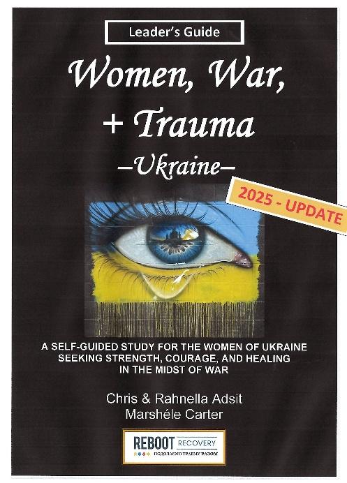 English Leader's Guide cover for Women, War, and Trauma: Ukraine